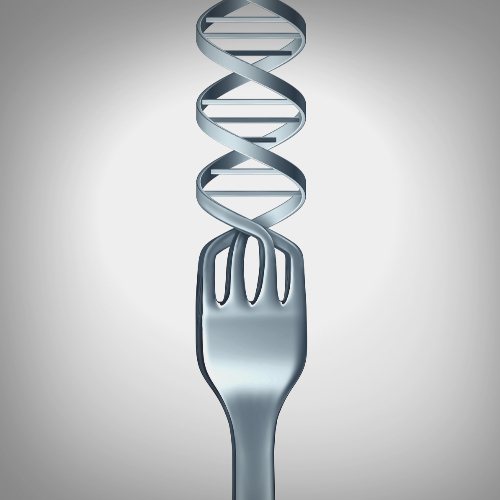 Gezondheidsproblemen in DNA van voedingspatroon
