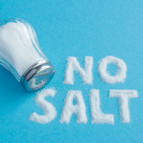 kinderen geen zout
