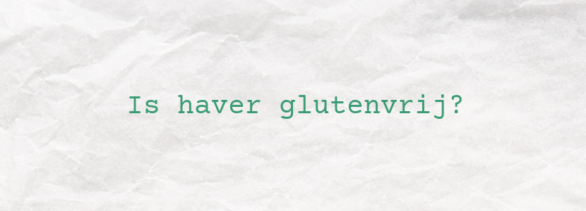 Is haver glutenvrij?